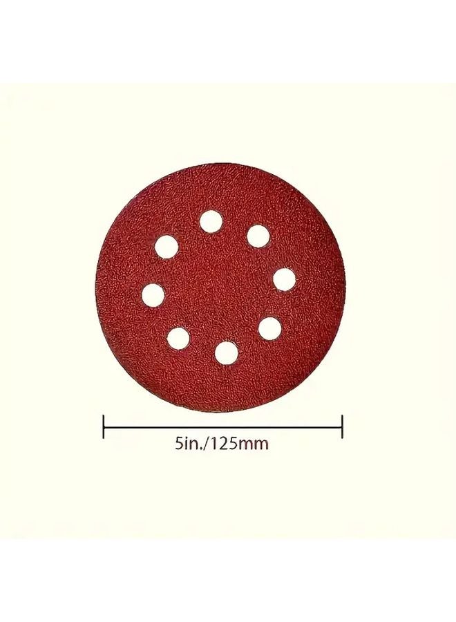 120Pcs 600 Grit 5 Inch Round Sanding Discs For Angle Grinder And Track Sander - Image 3